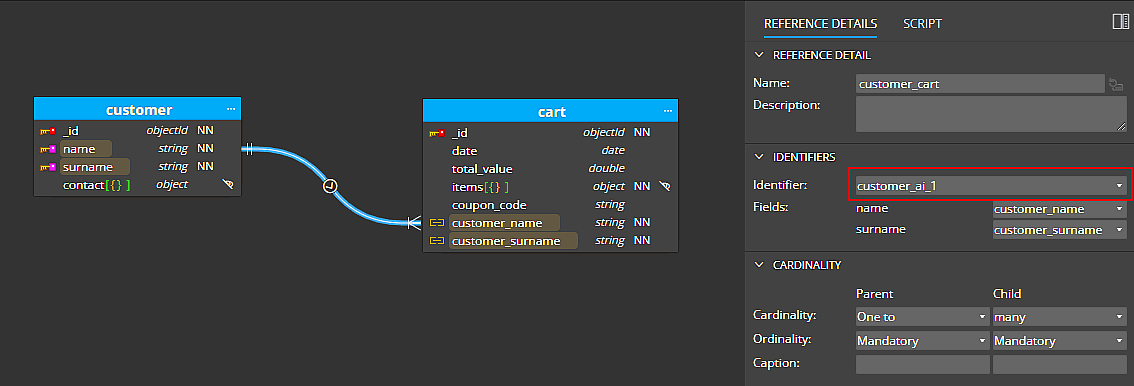 Final visualization of the reference.