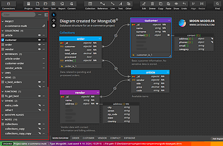 Moon Modeler User Interface