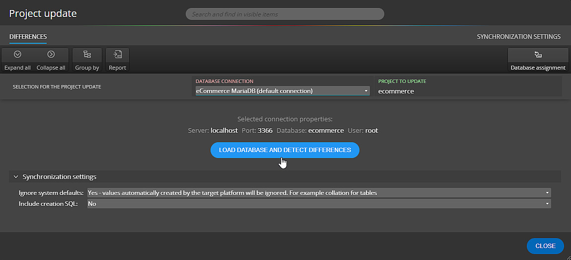 Updating SQLite projects